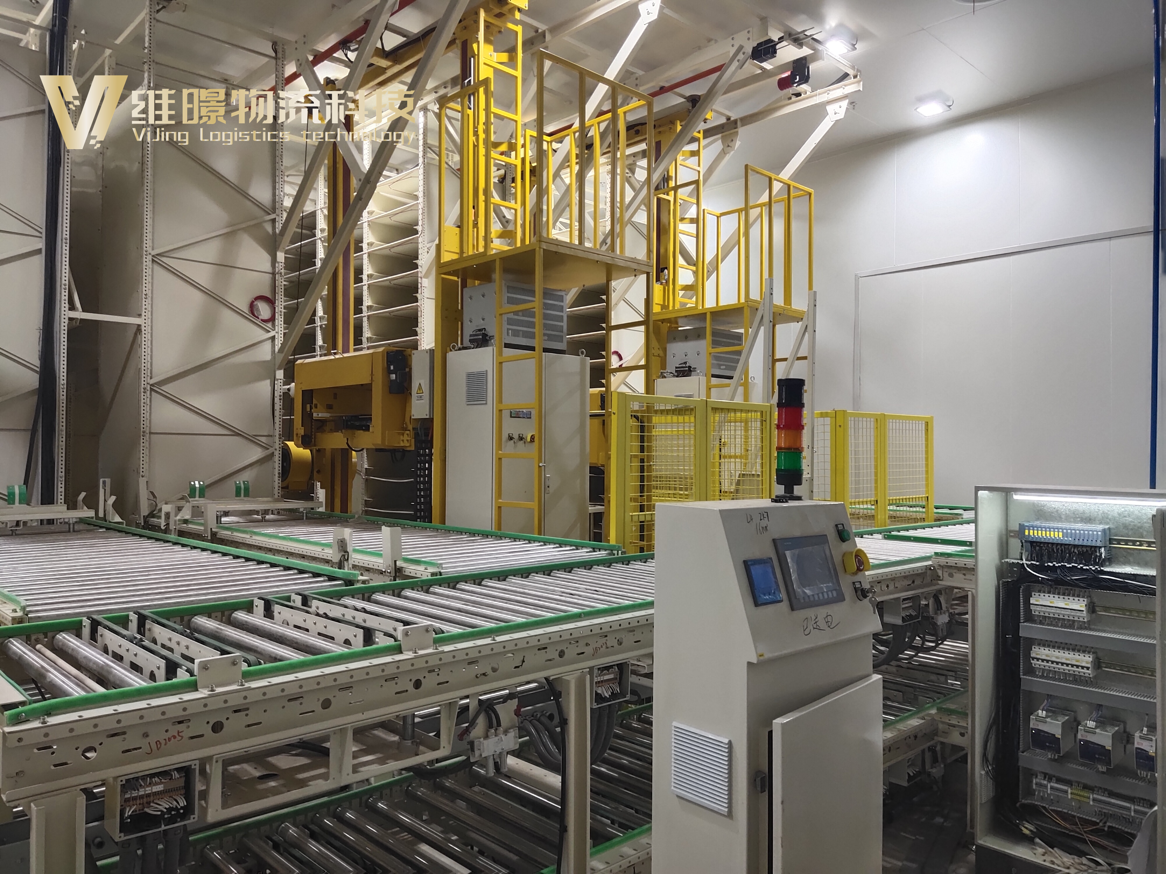 680萬新能源電池立體倉庫:為企業能源未來保駕護航