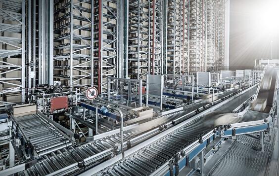 轉彎軌道堆垛機立體庫